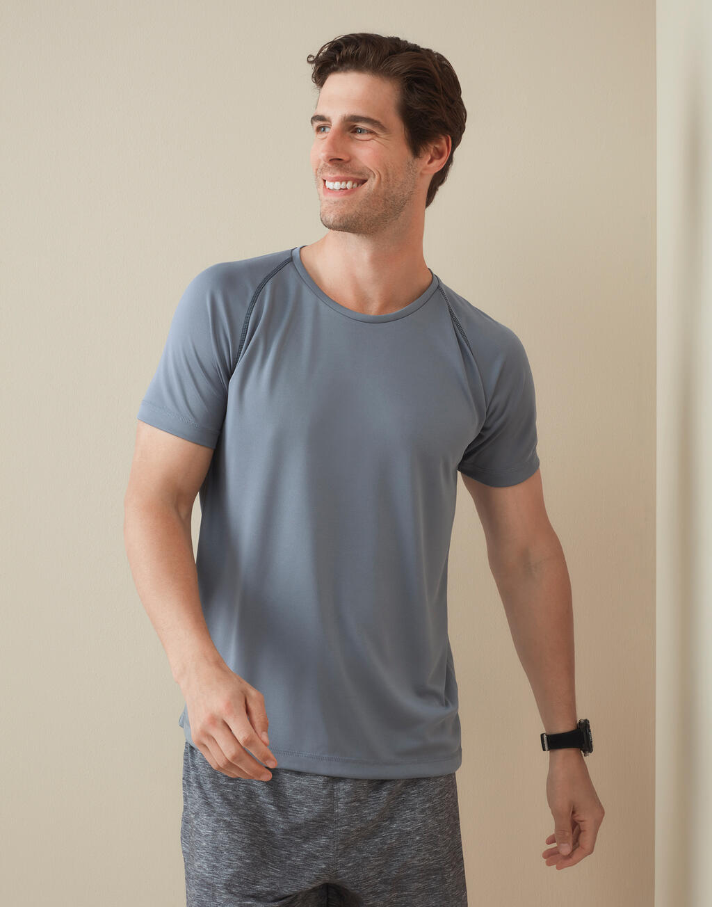 Męski T-shirt Active 140 Team Raglan