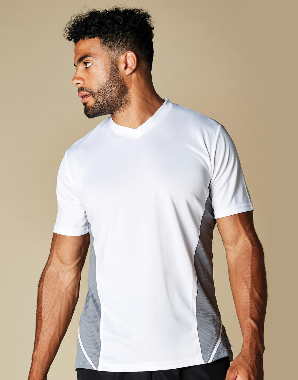 Robimy nadruki na T-shirt V-neck Cooltex® Regular Fit