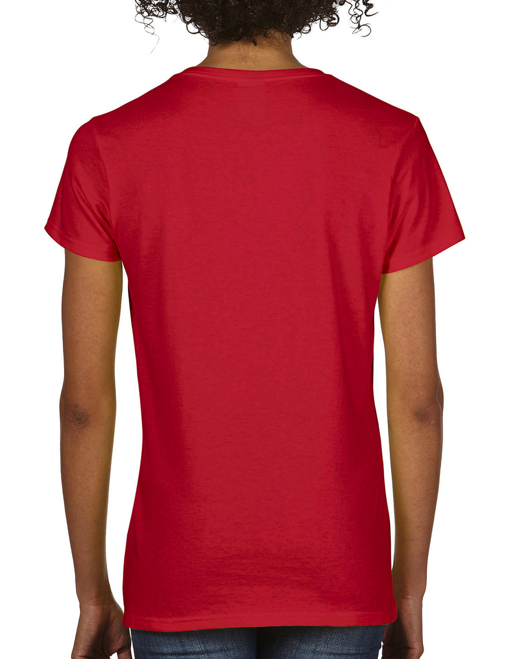 zdjęcia: Robimy nadruki na Damski t-shirt Premium Cotton V-Neck