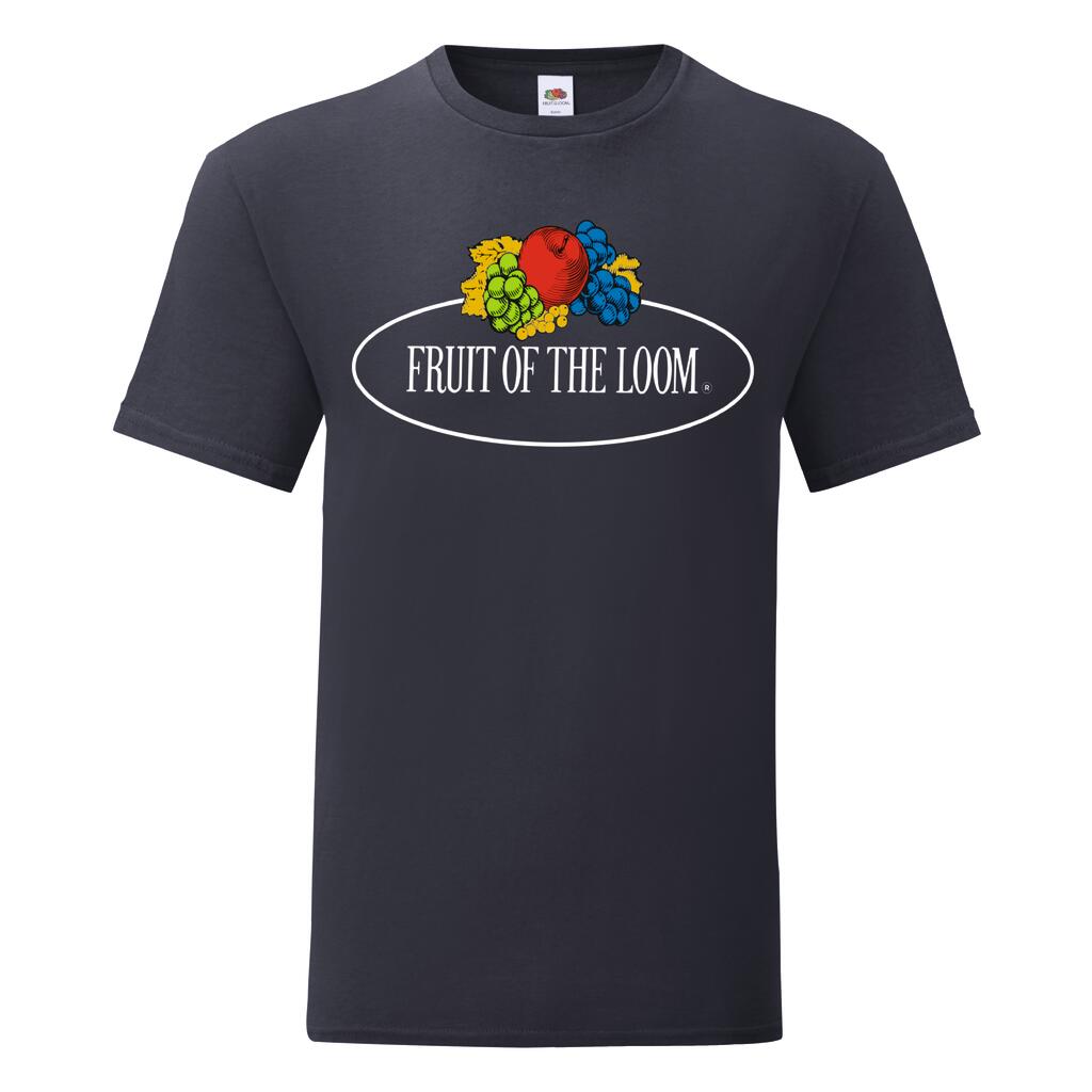 T-shirt Vintage z nadrukowanym logo Fruit (duże)
