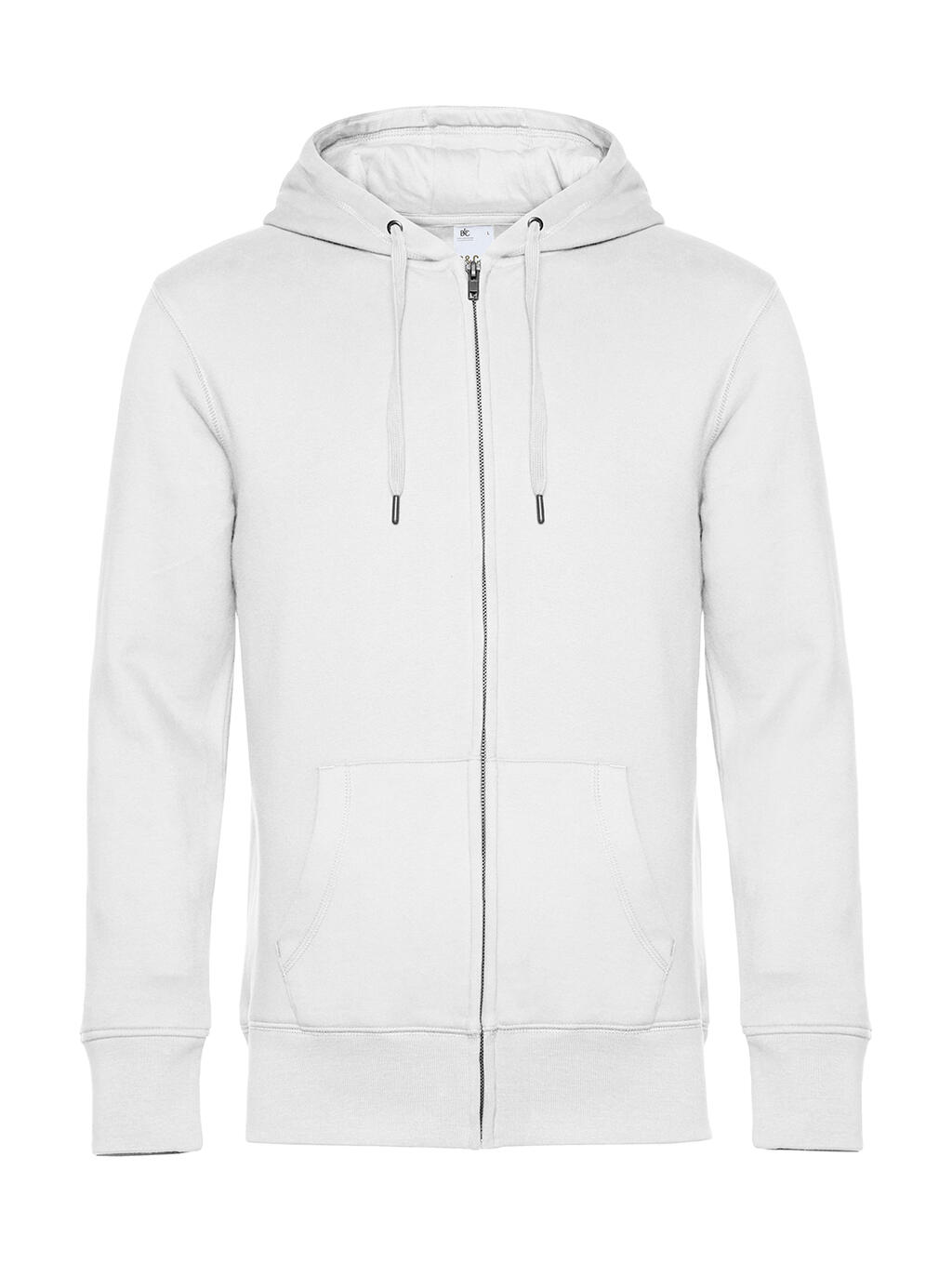 Bluza na zamek z kapturem KING