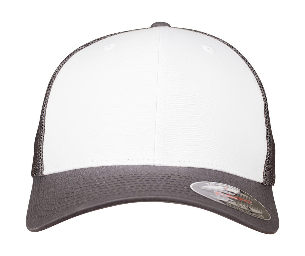 Czapka z daszkiem Flexfit Mesh Colored Front