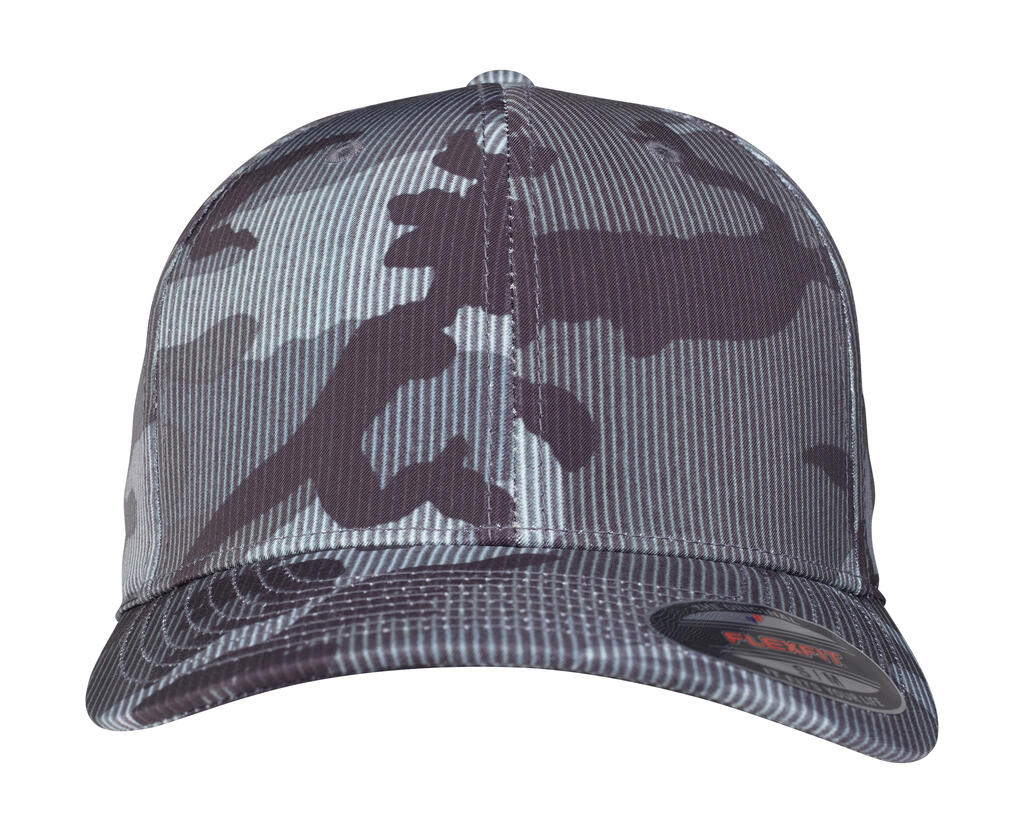 Czapka z daszkiem Flexfit Camo Stripe
