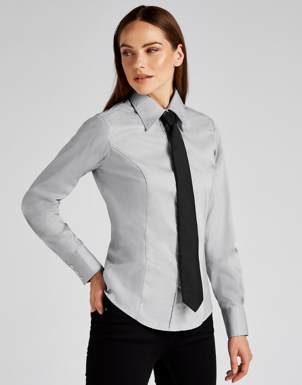 Damska koszula LS Oxford Tailored Fit Premium