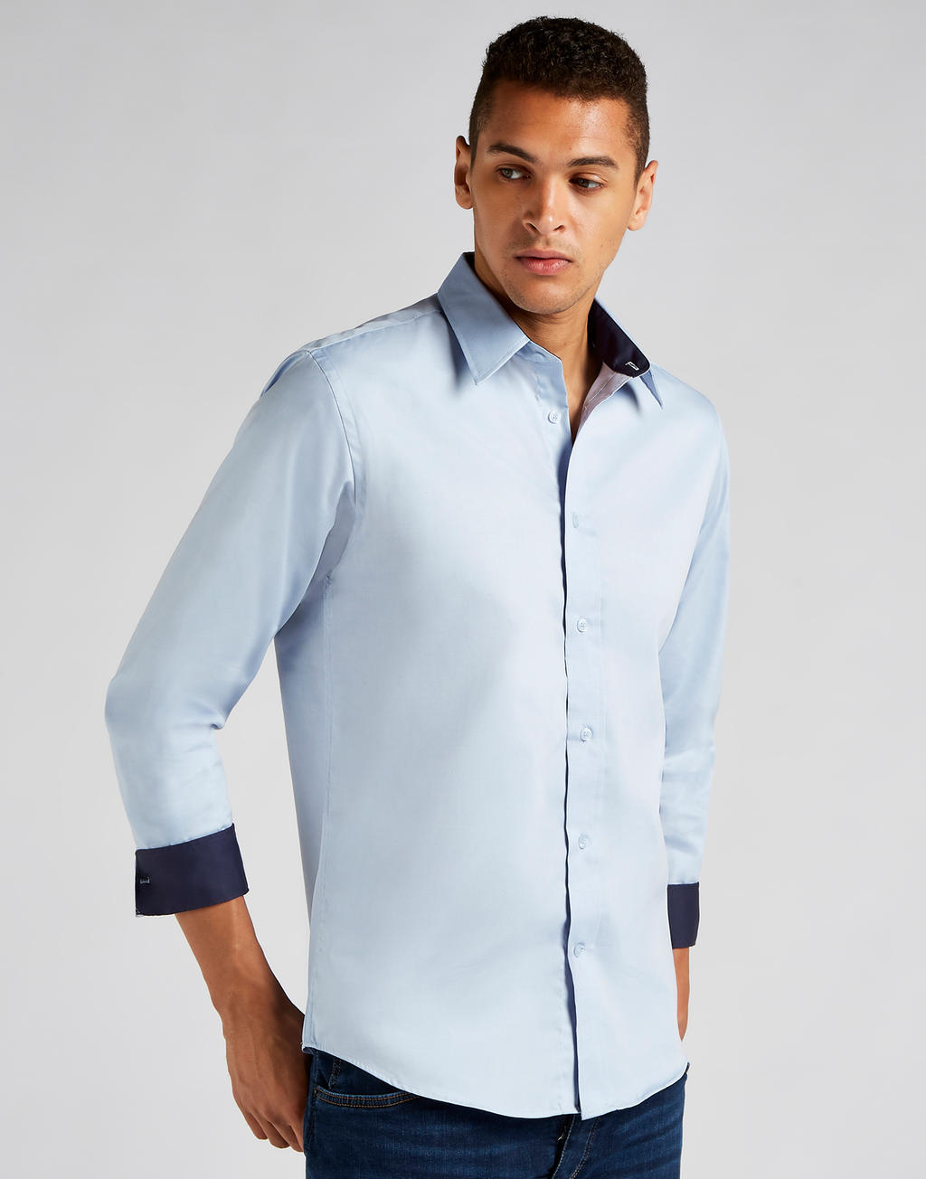Koszula Oxford Premium Tailored Fit Contrast