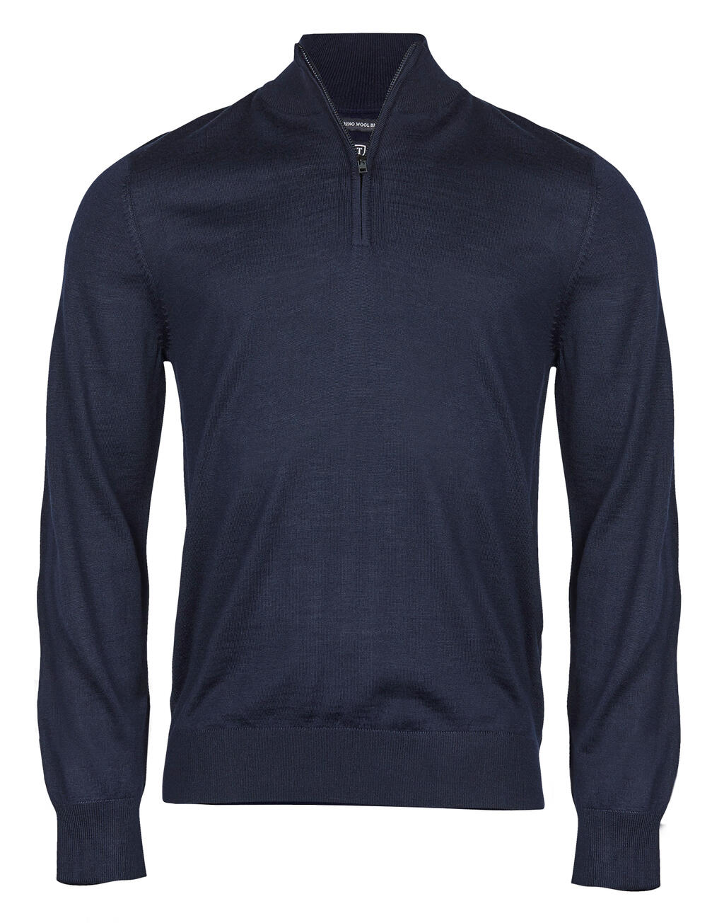 Sweter z krótkim zamkiem